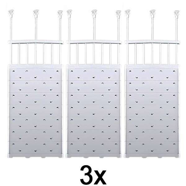 3x Bővíthető polcos tároló állvány | SHELFEXPEND